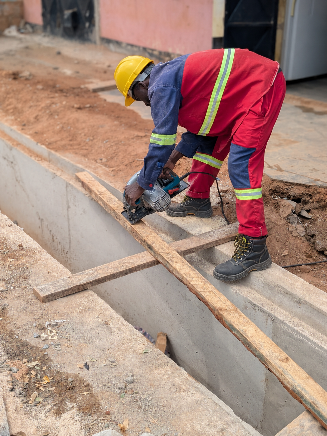 Reinforced Concrete U-Ditch Drainage System