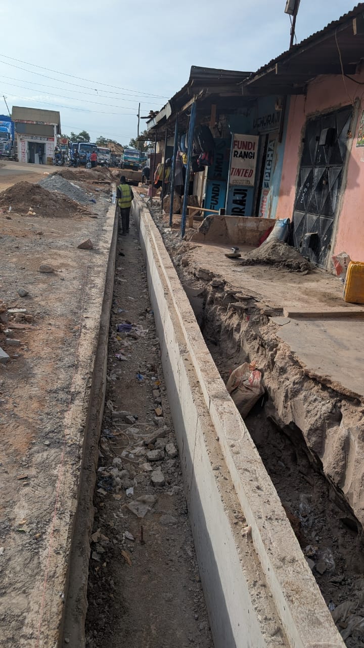 Reinforced Concrete U-Ditch Drainage System